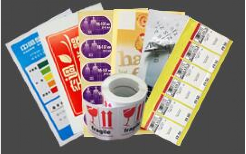 Juncheng new arrival acrylic waterproof roll adhesive description label sticker adhesive label sticker